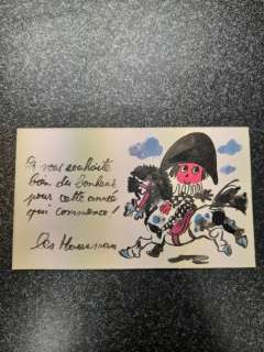 René Hausman | Hausman - Carte de vÅ“ux originale - Les Hausman | Catawiki