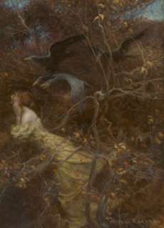 Arthur Rackham (British, 1867-1939)
 The Haunted Wood, Arthur Rackham’s Book of Pictures interior illustration, 1913
 Wa... | Heritage