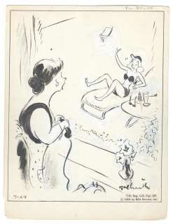 William Galbraith Crawford - Galbraith - "Side Glances" (07/24/1959) NO RESERVE!