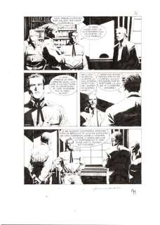 Corrado Roi | Tex Speciale n. 29 - Corrado Roi - Tavola Originale "L’Orda del tramonto" - Page volante - Exemplaire unique - (2014) | Catawiki