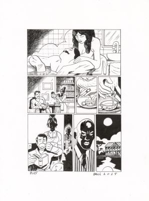 Bacci | TELL NO TALES – planche originale 7 | Galerie Barbier