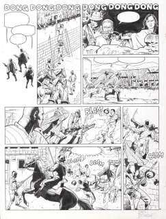 Bourgne | Barbe-Rouge, planche n°34 Ã  l’encre de Chine… | Millon