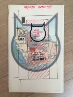 Torres, Daniel | Torres, Daniel - Dessin original couleur - 4ème plat - Sabotage ! - (1983) | Catawiki