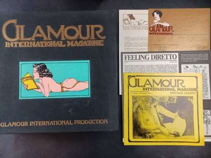 Crepax - Manara - Giardino Ed Altri | Glamour International nn. 1/17 + special - I s. completa in cofanetto tela + original artwork - Agrafé - EO | Catawiki