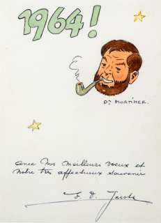 Jacobs | Blake et Mortimer, illustration Ã  l’aquarelle… | Millon