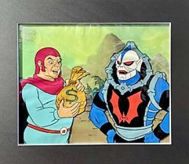 Filmation - Masters of the Universe - She-Ra - Lot of 2 Production Cel + Background ( Copy) - (1983)