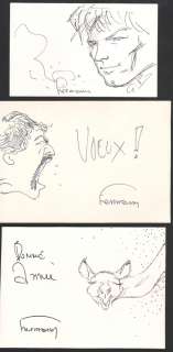 Hermann | Ensemble de 3 cartes de voeux de l’artiste. La… | Millon