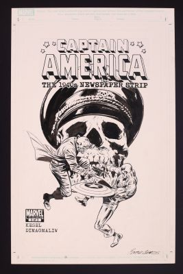 Butch Guice | Original Cover Art for Captain America The 1940s Newspaper Strip #3 (2010) by Butch Guice | mycomicshop.com