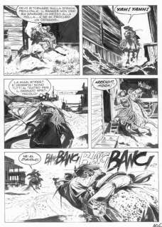 Pasquale Frisenda | Tex n. 636 - tavola originale "Trappola a San Antonio" - Page volante - Exemplaire unique - (2013) | Catawiki