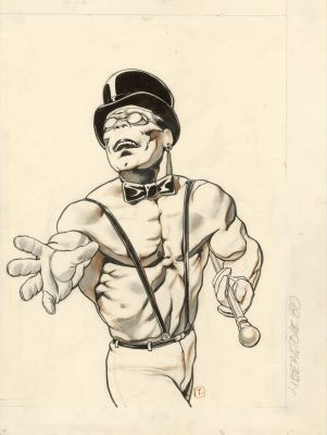 Tanino Liberatore - Illustration originale Illustration originale de Ranx pour la couverture de L’écho Des Savanes