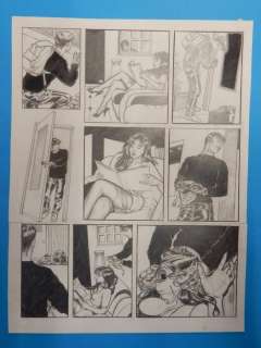 Giovanna Casotto | Selen - Giovanna Casotto - Tavola Originale Erotica tratta da Selen "Chambre 179" - Page volante - Exemplaire unique - (1995) | Catawiki