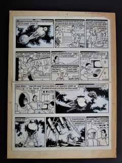 Willy Vandersteen | Vandersteen, Willy - Originele pagina (p.21) - Suske en Wiske - De Wolkeneters - (1961) | Catawiki