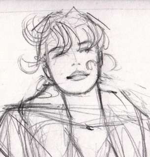 Gibrat, Jean-Pierre | Gibrat, Jean-Pierre - Originele voorbereidende schets - Cécile (Le Sursis / Het Uitstel) - Page volante - (1997) | Catawiki