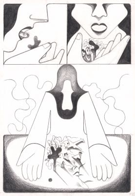 Fanny Michaëlis | Et c’est ainsi que je suis née - Planche 135 | Huberty Breyne Gallery