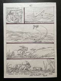 Desorgher, Daniel | Desorgher, Daniel - Planche originale crayonnée - Jimmy Tousseul | Catawiki