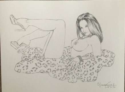 Giovanna Casotto | Giovanna Casotto - Sketch | Catawiki