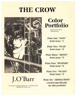 O’Barr - THE CROW PORTFOLIO, 1799/2000 (1990) | Russ Cochran
