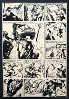 Sirius | Sirius - Originele pagina (p.24) - L’Épervier bleu T5 - L’Ennemi sous la mer / De geheimzinnige vijand - (1949) | Catawiki