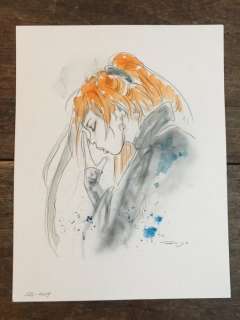 Royo, Luã­s | Luis Royo - Original color drawing - SB-409 - Size: 23 x 27 cm. | Catawiki