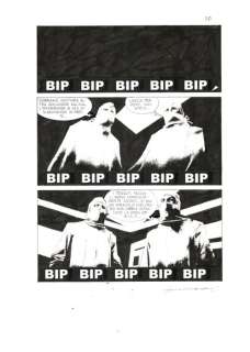 Corrado Roi | Nathan Never Gigante nuova serie n. 17 - Corrado Roi - Tavola Originale "I giorni della maschera" - Page volante - Exemplaire unique - (2014) | Catawiki