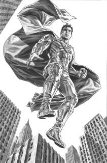 Lee Bermejo - Action comics "2000‘s" variant cover issue 1000 page cover
