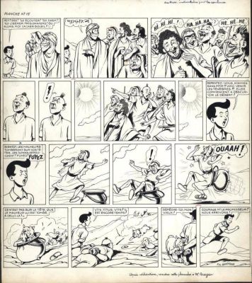 Frédéric-Antonin Breysse | Oscar en de schat van de Maya’s – Pages 15 & 16 | Thornbush Art