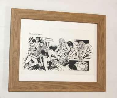 Dany (Daniel Henrotin) | Dany - Sur les traces de Dracula T3 - Transylvania - Dessin original - Séquence non retenue pour la page 12 - (2006) | Catawiki