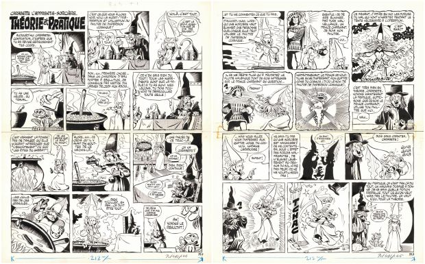 Marcel Gotlib | Trucs-en-vrac, 1985 - Carabette l’apprentie-sorcière - Rhéorie et pratique | Huberty Breyne Gallery