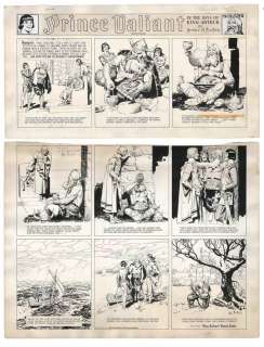 Harold Foster | PRINCE VALIANT, KING FEATURES SYNDICATE 1942 | Christie’s