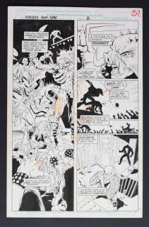 Joe Rubinstein, Kevin Kobasic - Original Art from Punisher Back to School Special #2 (1993) Page 37 Pencils by Kevin Kobasic, inks by Joe Rubinstein