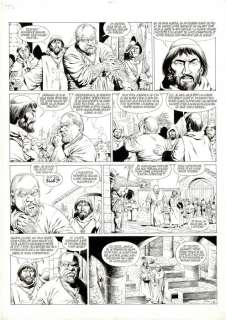 Mitton, Jean-Yves | Mitton, Jean-Yves - Originele pagina - Quetzalcoatl 4 - De god van de Caraïben - (2003) | Catawiki