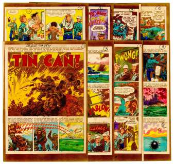 Davis - TIN CAN!, FRONTLINE COMBAT #3, 8 Pg Story, SP (1951) | Russ Cochran