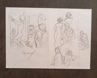 Renaud | Le Crabe 1 - Les Crabes - Page volante - Exemplaire unique - (2018/2018) | Catawiki