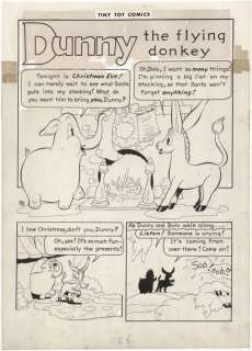 159: Geller Tiny Tot Comics #10 original comic art | Russ Cochran