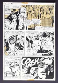 Original Art from Daredevil #86 (1972) Page 8 Pencils by Gene Colan, Inks by Tom Palmer | mycomicshop.com