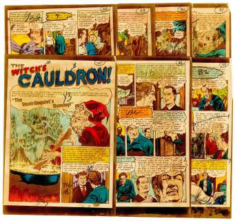 Ingels - THE VENTRILOQUIST’S DUMMY, TALES FROM THE CRYPT #28, 7 Pg SP Story (1952) | Russ Cochran