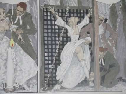 Von Gã¶Tha, Erich | Erich von GÃ¶tha - Planche originale en couleur (p.54) - Les Malheurs de Janice T.3 - (2003) | Catawiki