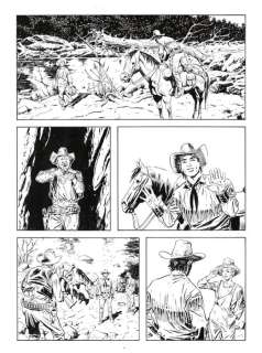 Roberto de Angelis - | Roberto De Angelis - Tavola Originale - Tex Willer n. 2 "La banda di Red Bill" - (2018) | Catawiki