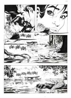 Mario Janni - | Mario Janni - 4x Tavola Originale - Nathan Never Maxi n. 17 "Inferno verde" - (2019) | Catawiki