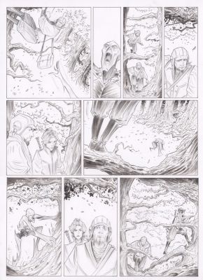 Richard Blake | Lord of the Skies - Page 4, Dargaud, 2026 | Philippe Labaune Gallery