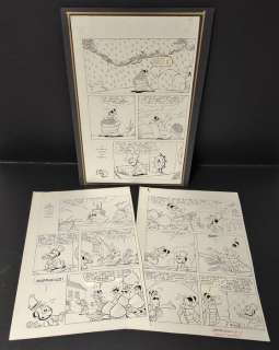 Guido Scala | Guido Scala - 3x tavole originali "Capitan Bomba e Pappafico" - Anni ’60 | Catawiki