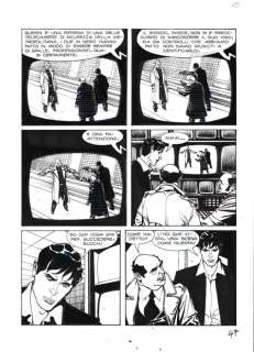 Nicola Mari - | Nicola Mari - Tavola Originale - Dylan Dog Speciale n. 23 "l’angelo caduto" - (2009) | Catawiki