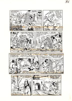 Janusz Christa | Kajko i Kokosz. Woje Mirmiła, strona 31 | Galeria Komiksu