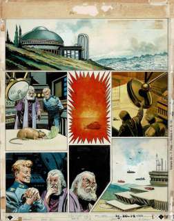 Don Lawrence | Don Lawrence - Trigië - Originele pagina - De onzichtbare veroordeelde - (1969) | Catawiki