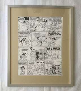 Devos, Jacques | Devos, Jacques - Originele pagina - Geniale Olivier - De Secessie-oorlog - (1974) | Catawiki