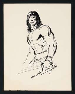 Conan the Barbarian Sketch by Neal Adams | mycomicshop.com