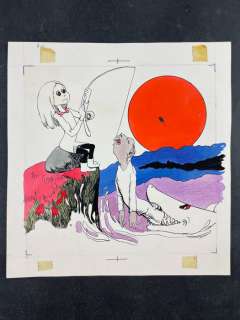 Marco Rostagno | Marco Rostagno Alice e lo squalo - Retrocopertina Horror Sansoni - (1971) | Catawiki