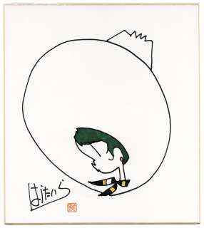 Taira Hara Hand-Drawn Color Shikishi "Monroe-chan" | Mandarake (Big Web)