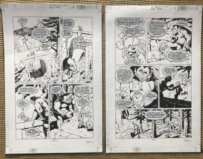 Torres, Daniel | Torres, Daniel - 2x Original page - The Dreaming - (2000) | Catawiki