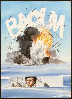 Leonard Chemineau - Planche originale avec case refaite - Le Travailleur de la nuit